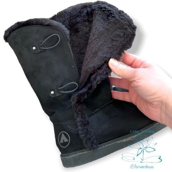 Black Airwalk Boots Size 5.5 - Picture 8 of 11